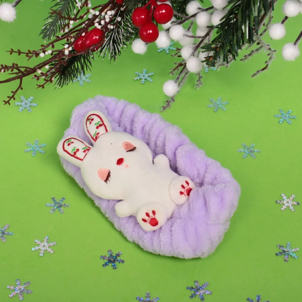 Повязка на голову «Кокетка - Bunny Ko-Ko», микс 5 цветов, 6*20 см