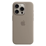 Силиконовый чехол с поддержкой MagSafe Apple Silicone Case для iPhone 15 Pro, Clay (Пепельно-коричневый)