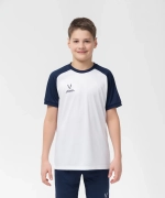 Футболка игровая CAMP Reglan Jersey, белый/темно-синий, детский