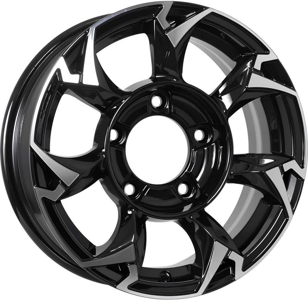 Carwel Гурон 5.5x15 5x139.7 ET 5 Dia 108.1 (черный)
