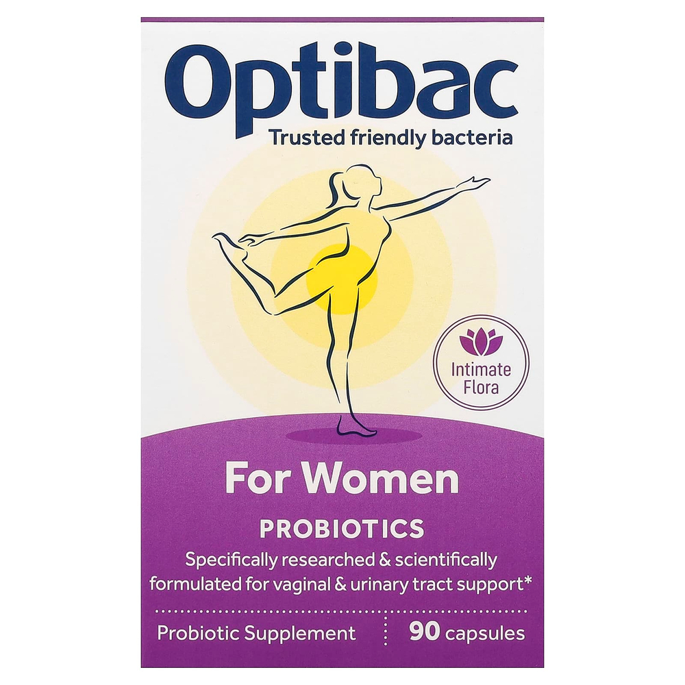 Optibac, Probiotics For Women, 90 Capsules