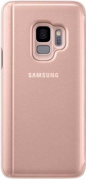 Чехол-книжка Samsung Clear View Standing для Galaxy S9 (золотистый)