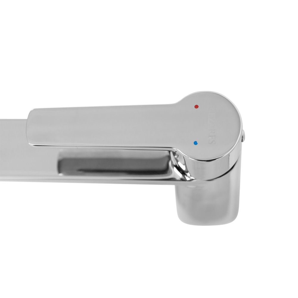 Смеситель CEZARES LUX-LS-01-W0 для раковины без донного клапана