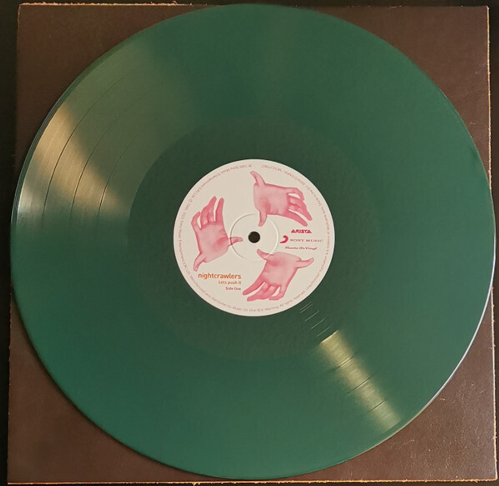 LP: Nightcrawlers feat. John Reid — «Lets Push It» (1995/2022) [2LP Green Limited Vinyl]