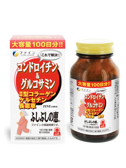 Комплекс хондроитин и глюкозамин Fine Chondroitin & Glucosaminе