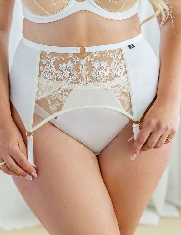 Пояс для чулок Kris Line PROMISE Suspender (молочный)