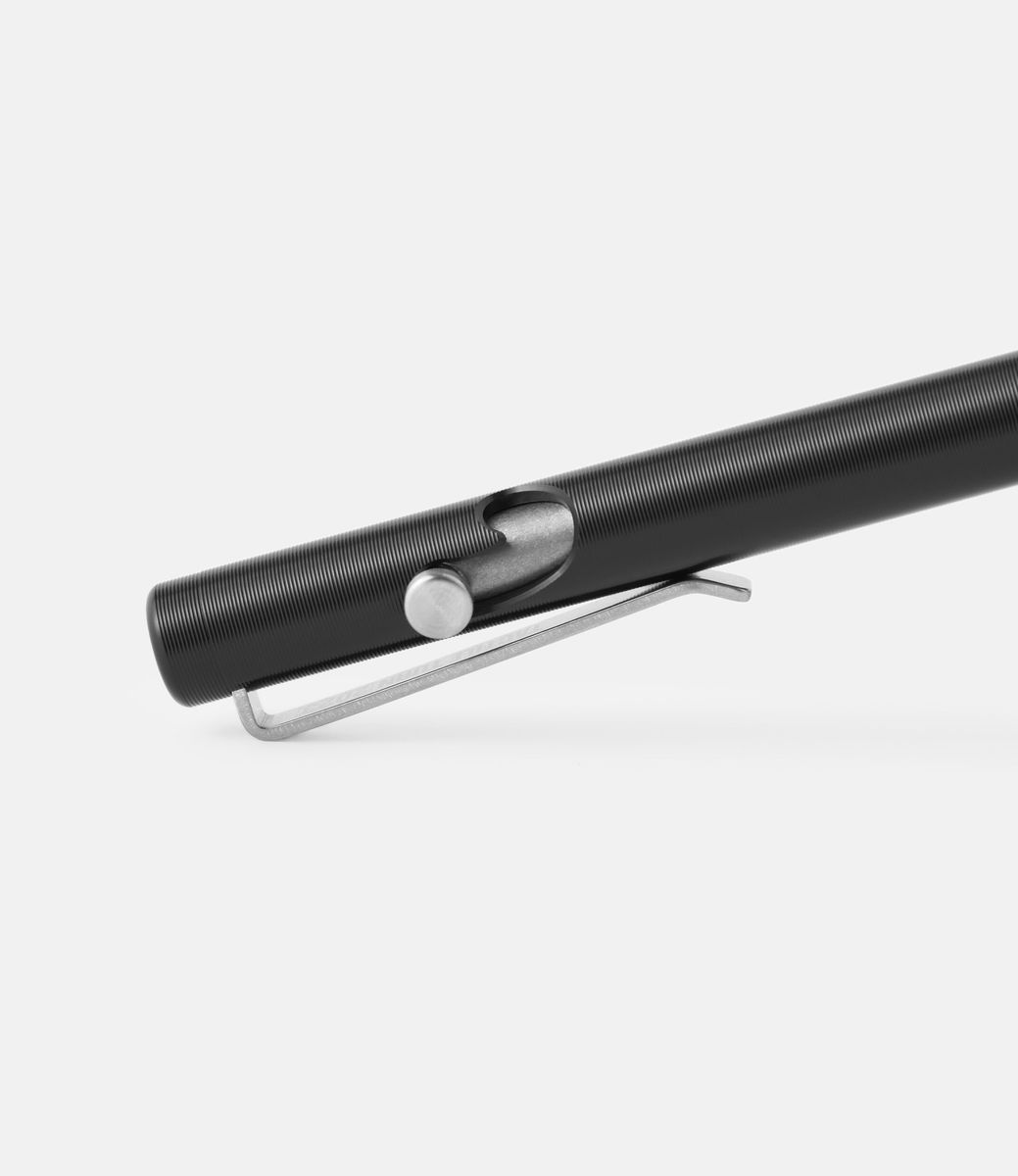 Tactile Turn Aluminum Bolt Action Pen Black — ручка из алюминия