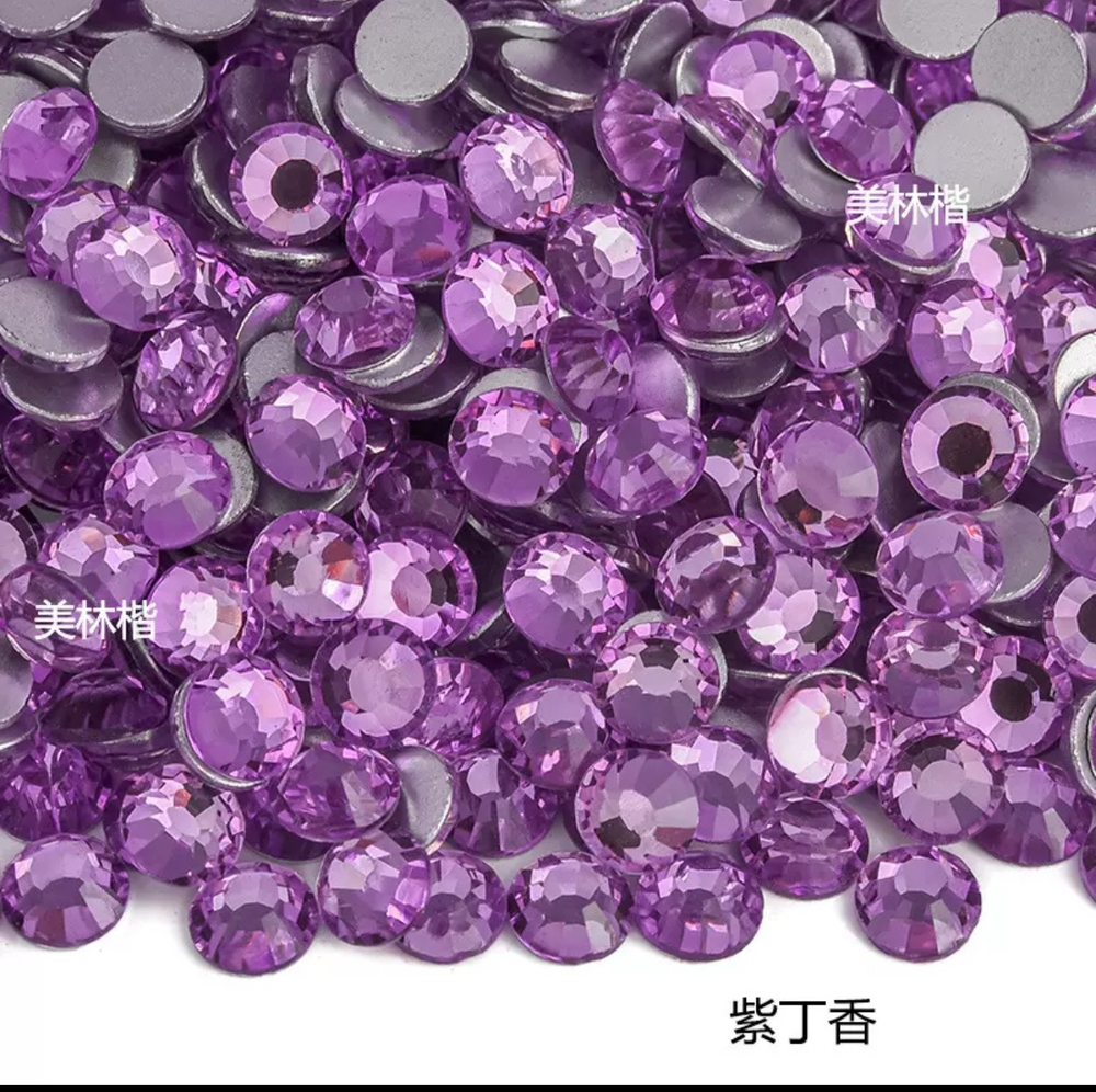 Стразы клеевые, Lavender, P302, SS16, 1440, (F2)