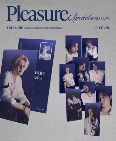 Альбом TREASURE - PLEASURE [Blue ver.]