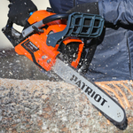 Пила цепная бензиновая PATRIOT PT 3816, 2.0л.с., 16", Easy Start