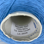 SEACASH - Ri.Go.; 15% кашемир, 85% хлопок; 700м/100гр; col.5054 Ceruleo, цвет: синий светлый; S720; Есть мал. бобинки: 58, 88гр. MP