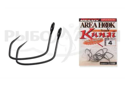 Крючок Decoy форелевый одинарный AH-5 Type V Kunai #8 (8 шт.)