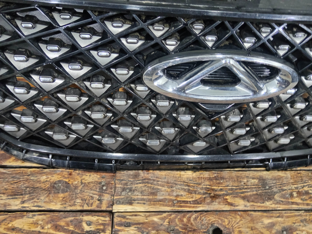 Решетка радиатора Chery Tiggo 7 Pro 20-нв Б/У Оригинал 602001338AA