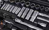 Набор инструментов, 1/2", 1/4", CrV, в кейсе 151 предмет Вихрь — фото 6