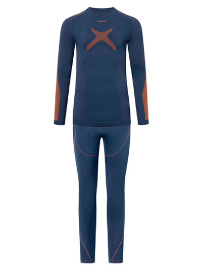 Комплект термобелья VIKING Primeone Man Set Navy/Orange (US:L)