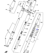 Пыльник пера вилки Yamaha 4EB231440000