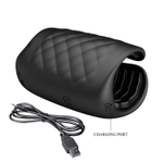 Черный мастурбатор с вибростимуляцией головки Black Glans Trainer (Цвет: черный)