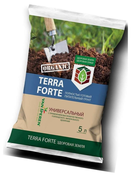 Грунт Terra Forte® универсальный+удобрения Ван Иперен (5л)