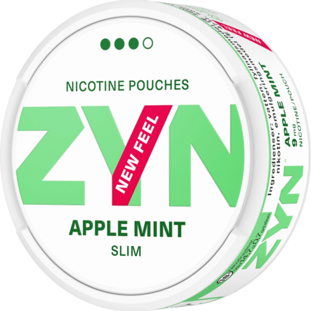 ZYN APPLE MINT (9МГ) - МЯТНОЕ ЯБЛОКО