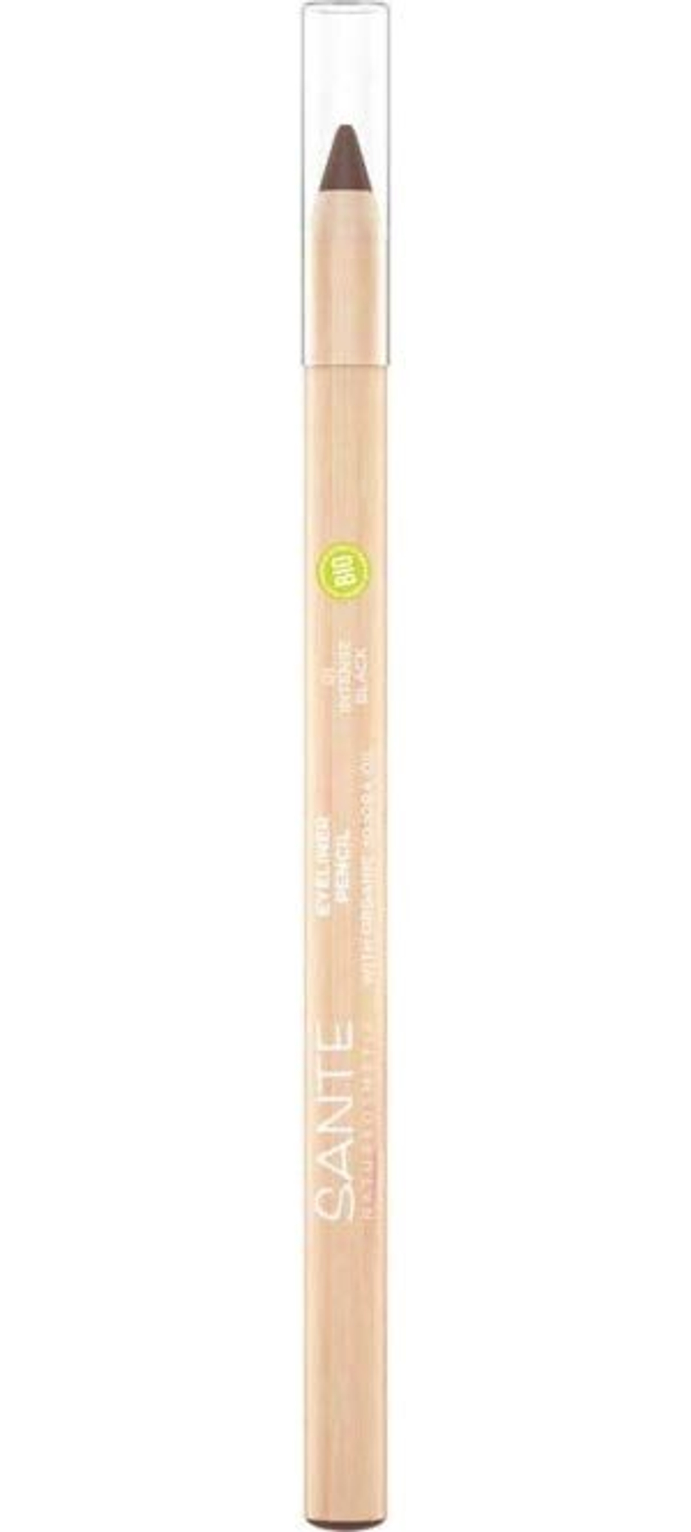 Карандаш для подводки глаз Eyeliner Pencil 02 темно-коричневый Sante