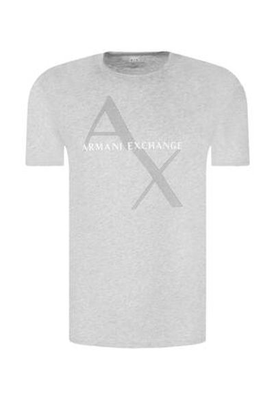 футболка Armani Exchange - пепельный(8NZT76 Z8H4Z)