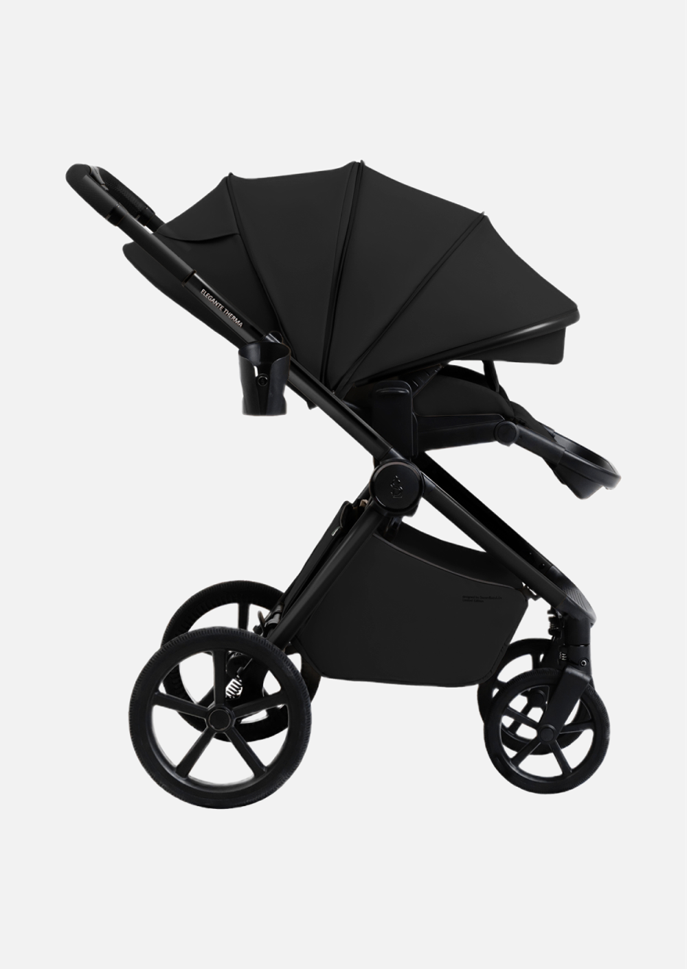 Sweet Baby Коляска 2 в 1 SBL Elegante Therma (Colore) Black
