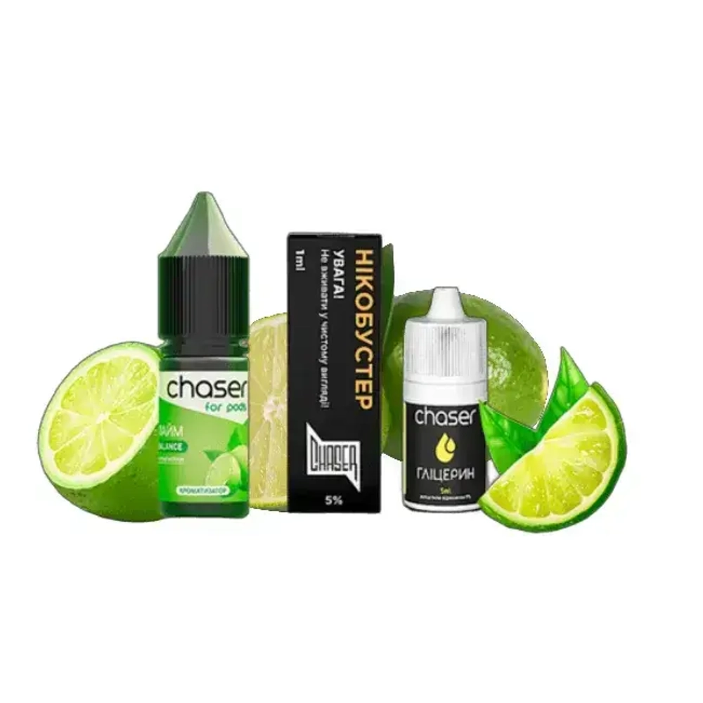 CHASER for PODS - Lime (30ml, 5% nic)