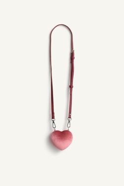 ZARA СУМКА В ФОРМЕ СЕРДЦА - LIMITED EDITION, КРАСНЫЙ