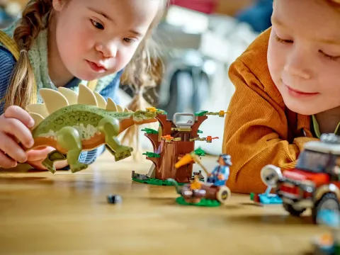 Конструктор LEGO Jurassic World 76965 Миссии динозавров: Обнаружение стегозавра
