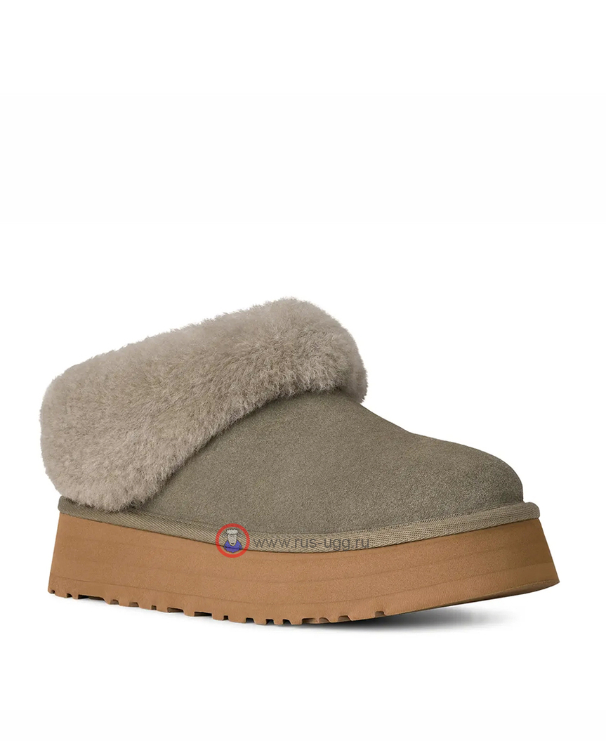 UGG PLATFORM TAZELLE Moss Green