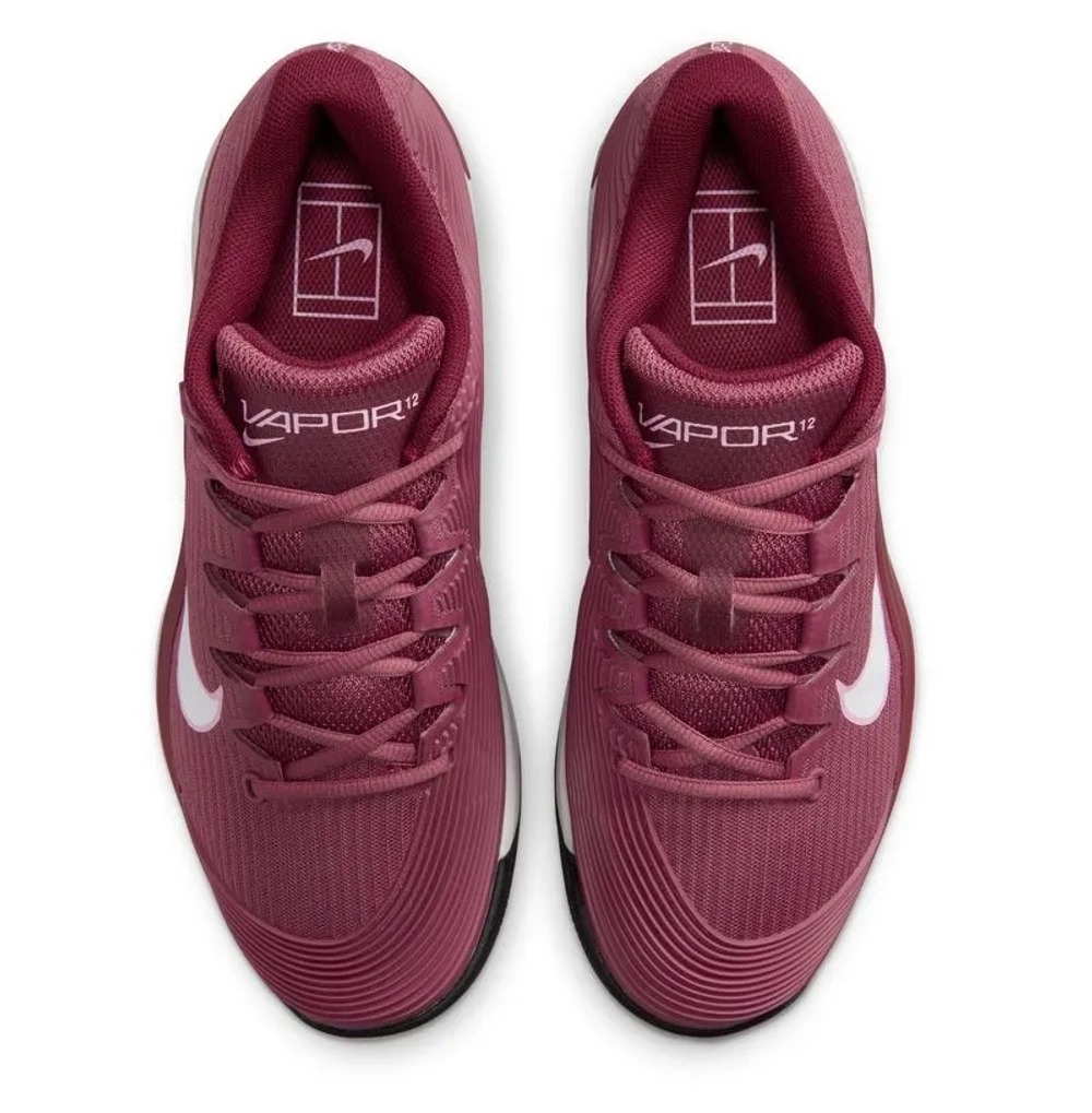 Женские теннисные кроссовки Nike Zoom Vapor 12 - pink smoke/white/vast gray/black