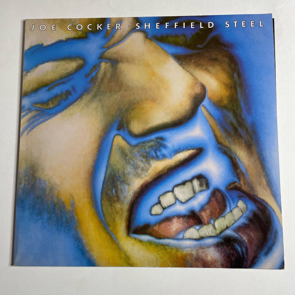Винтажная виниловая пластинка LP Joe Cocker Sheffield Steel (Germany 1982)