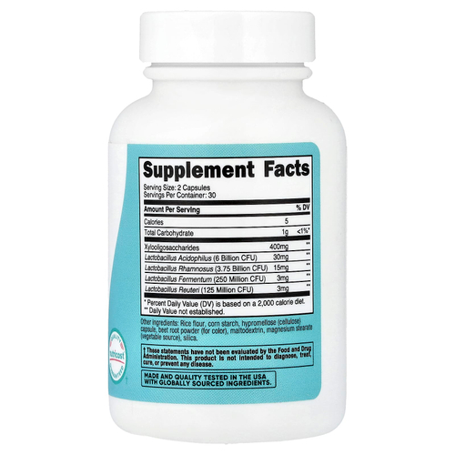 Nutricost, Women, вагинальный пробиотик, 60 капсул