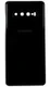 Задняя крышка для Samsung S10 Plus со стеклом для камеры (Black)
