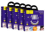 Usb Кабель-зарядка Lightning Hoco X21 Plus 2.4A 2м мягкий силиконовый белый