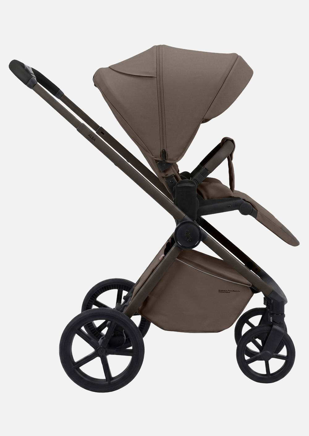 Sweet Baby Коляска 2 в 1 SBL Alba 2.0 Dark Beige