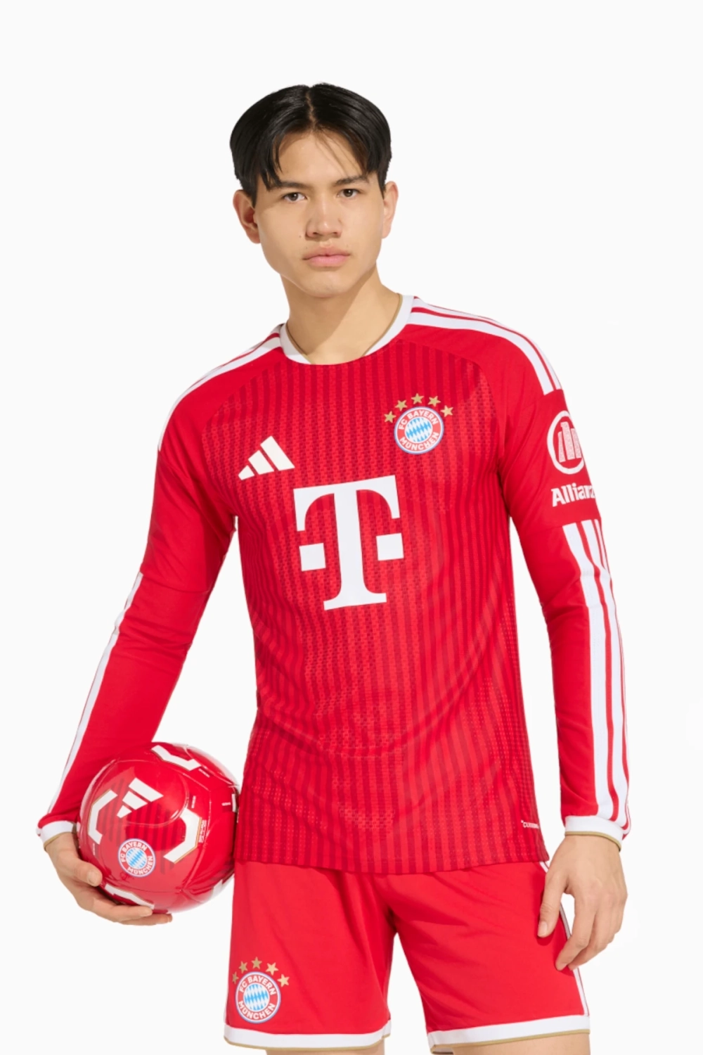 Футболка с длинными рукавами adidas FC Bayern 26/27 Home Authentic - красный