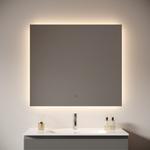 Зеркало для ванной комнаты SANCOS Поле 2.0 (Square 2.0) 900х700 led подсветка 2700K/4000K/5000K SQ2.900