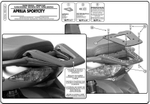 Набор для крепления кофра для скутера Aprilia Sportcity125/200