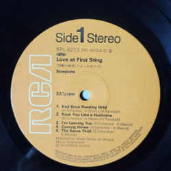 Винтажная виниловая пластинка LP Scorpions Love At First Sting (Japan 1984) (No Obi) Still Loving You