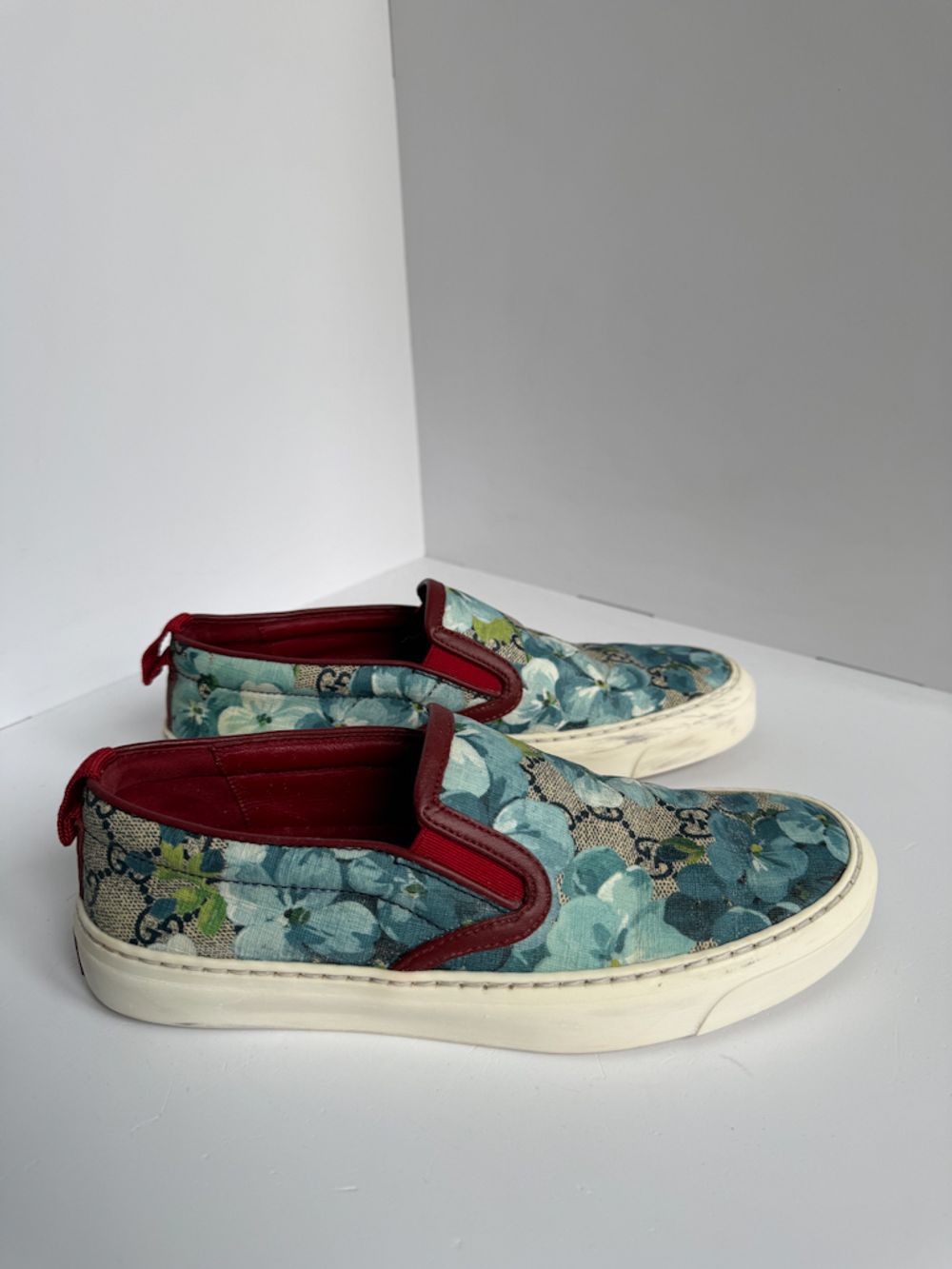 Кожаные слипоны Gucci, 36