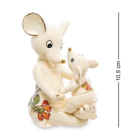 JP-121/10 Фигурка «Мышь с малышом» (Pavone)