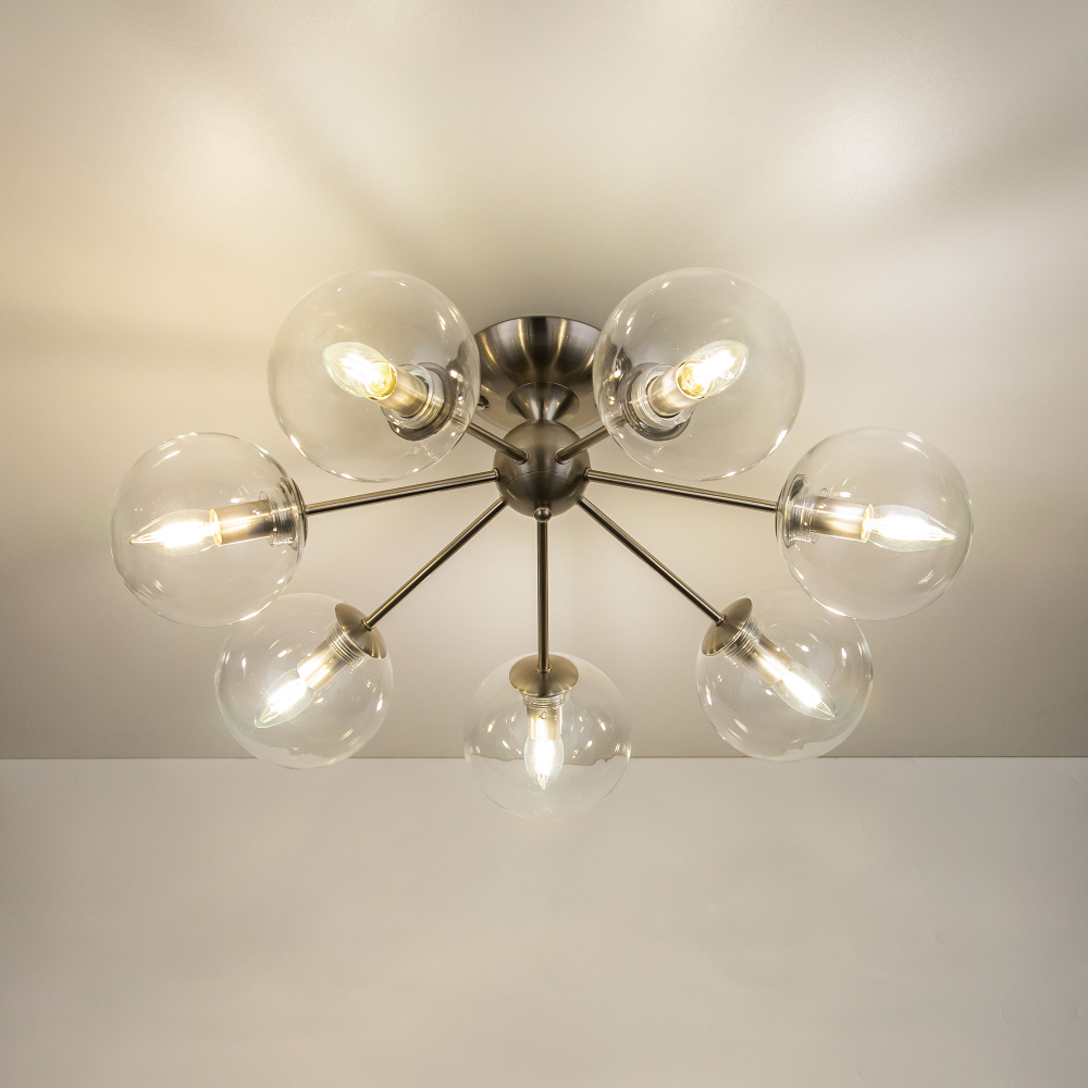 Citilux Томми CL102171 Люстра потолочная Матовый Хром