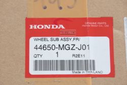 44650-MGZ-J01. WHEEL SUB ASSY., FR.. CB-CBR500 (400) Front wheel. HONDA