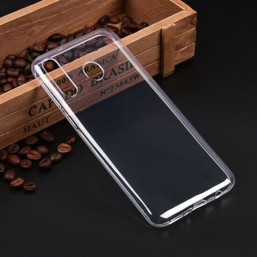 Силиконовый чехол для Samsung Galaxy M30, 1 мм, 008291-1 Прозрачный