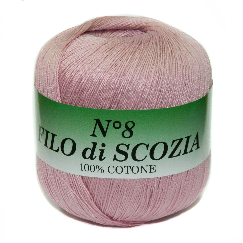 Пряжа Filo Di Scozia №8 50г, 340м, 100%мерсеризованный хлопок (цена за 1 шт)
