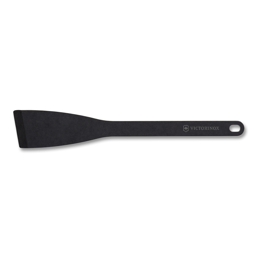 Лопатка со скошенным краем Victorinox Angled Turner, 325x54 мм, бумажный композит, чёрная