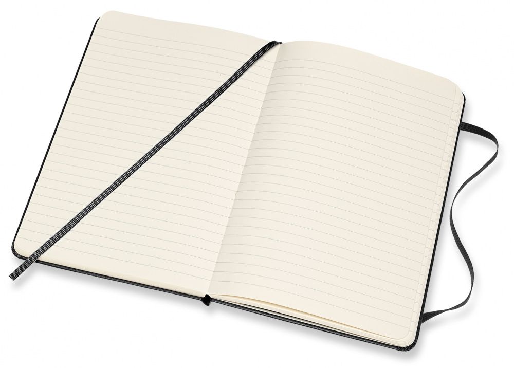Блокнот Moleskine Classic (QP050) 11.5х18 см, 208стр. в линейку, твердая обложка, черный