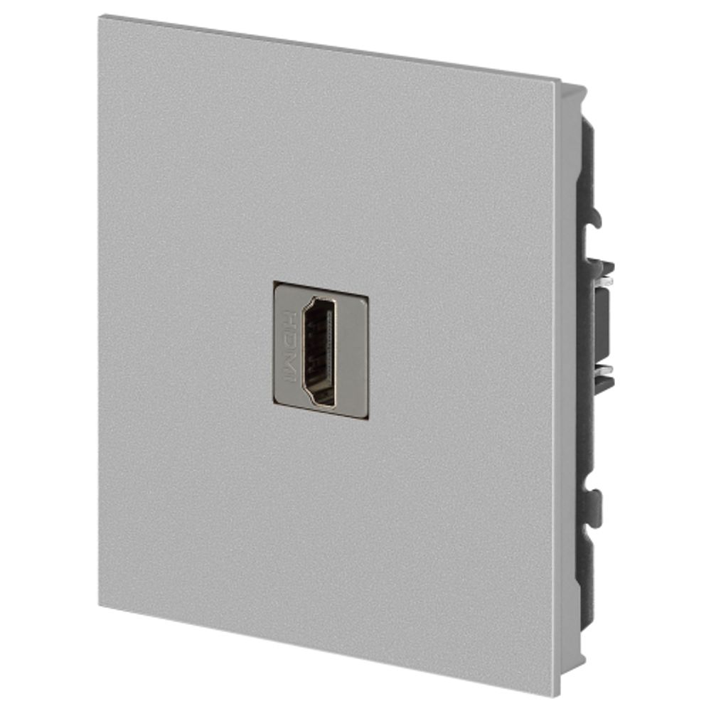 Розетка ЭРА Arktik 16-3114-03 HDMI алюминий | Эра Arktik