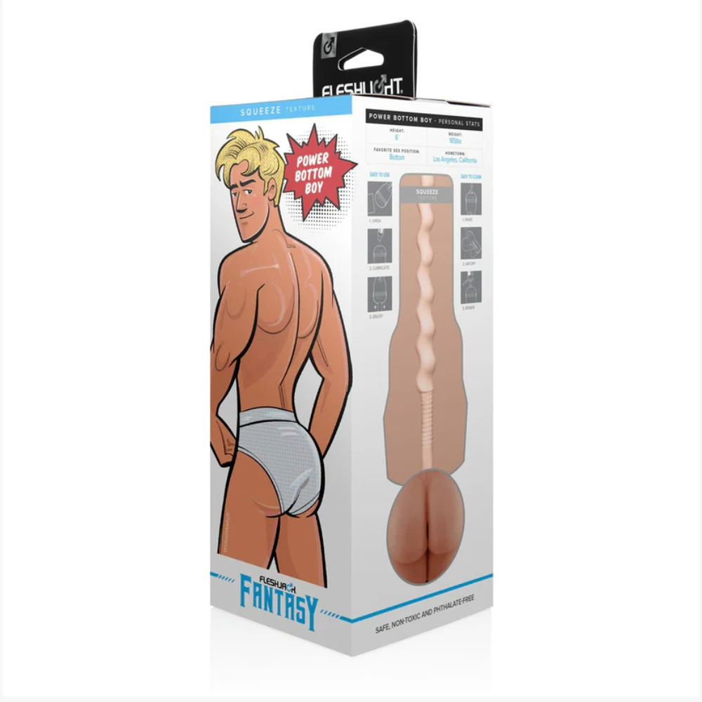 Мастурбатор в тубе "Fleshjack Fantasy Power Bottom" Fleshlight